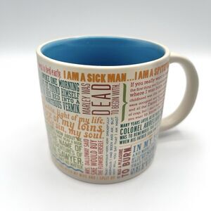 The Unemployed Philosophers Guild 2016 First Lines of Literature Ceramic  Mug